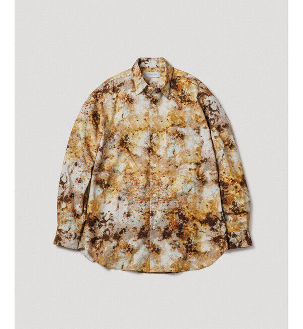 ADAM ET ROPE'「アソート ビッグシルエット レギュラーカラーシャツ」|シャツ・ブラウス|イエロー系(82)