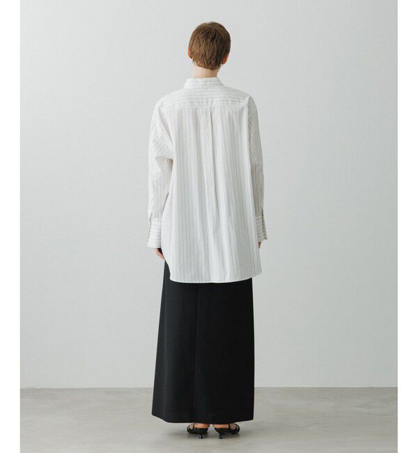 ADAM ET ROPE'「【EMOELLE】オーバーサイズシャツ」|シャツ・ブラウス|