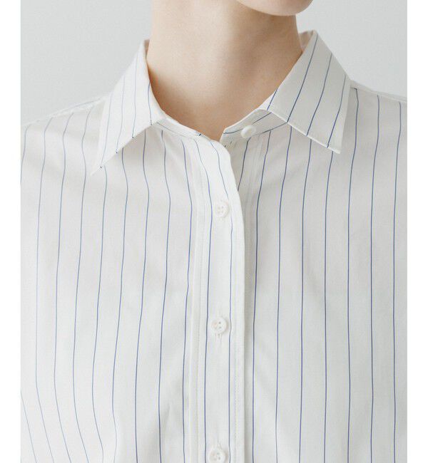 ADAM ET ROPE'「【EMOELLE】オーバーサイズシャツ」|シャツ・ブラウス|