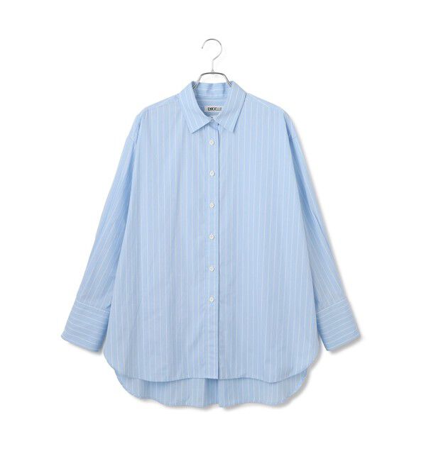 ADAM ET ROPE'「【EMOELLE】オーバーサイズシャツ」|シャツ・ブラウス|