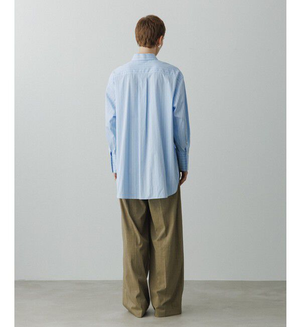 ADAM ET ROPE'「【EMOELLE】オーバーサイズシャツ」|シャツ・ブラウス|