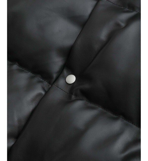 ADAM ET ROPE'「《別注》【AVIREX for ADAM ET ROPE'】レザーダウンジャケット」|ダウン|