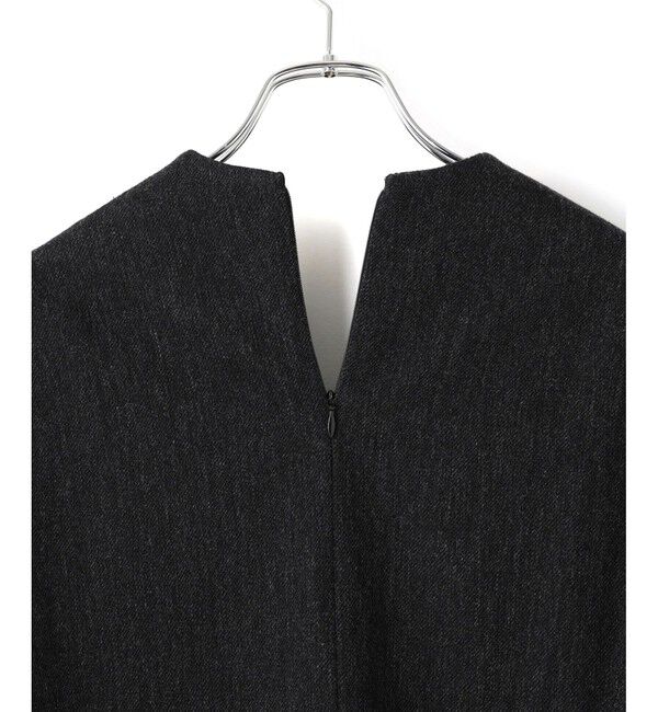 ADAM ET ROPE'「【EMOELLE】ウールコットンジャケットライクブラウス」|シャツ・ブラウス|