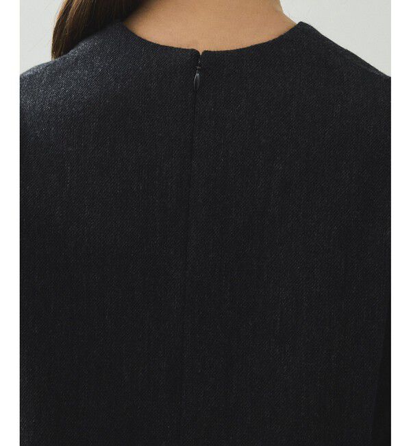 ADAM ET ROPE'「【EMOELLE】ウールコットンジャケットライクブラウス」|シャツ・ブラウス|