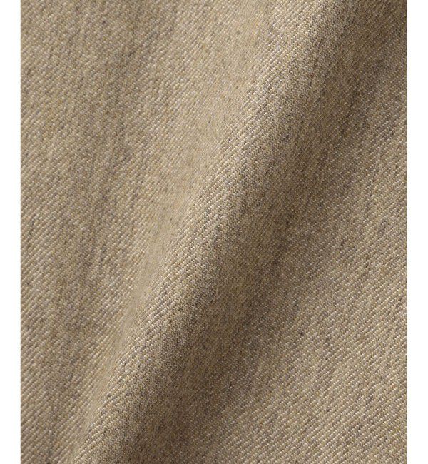 ADAM ET ROPE'「【EMOELLE】ウールコットンジャケットライクブラウス」|シャツ・ブラウス|