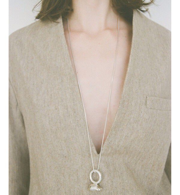 ADAM ET ROPE'「【EMOELLE】ウールコットンジャケットライクブラウス」|シャツ・ブラウス|