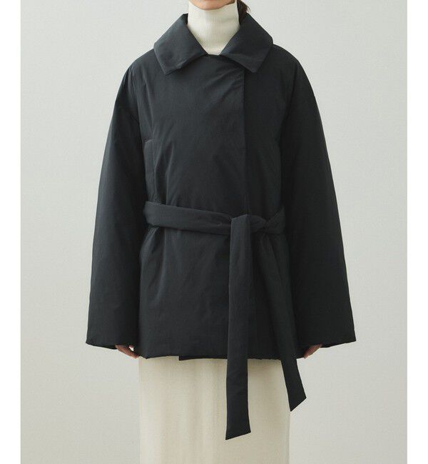 ADAM ET ROPE'「【EMOELLE】ライトダウンコート」|ダウン|ブラック(01)