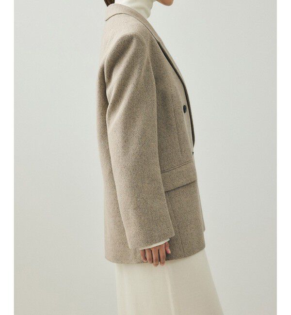 EMOELLE】ウールネップテーラードジャケット（ADAM ET ROPE'）｜ルミネ