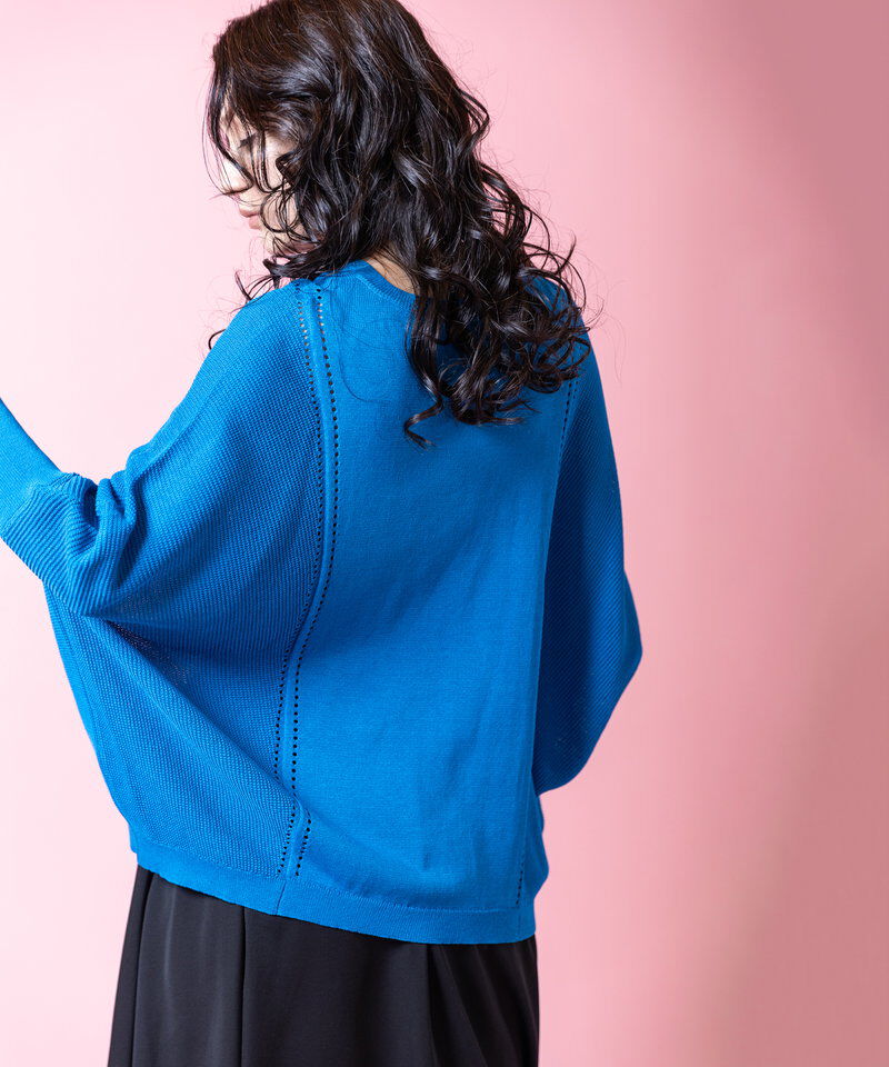  「切替ドルマンニットプルオーバー」|ニット・セーター|