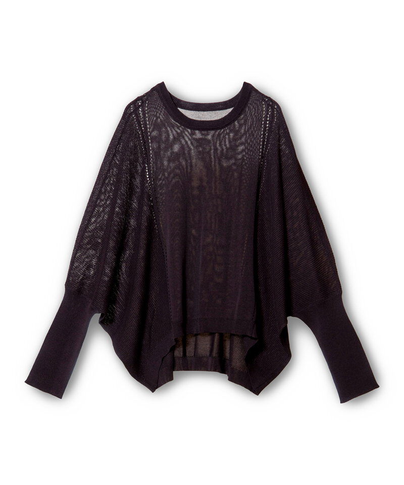  「切替ドルマンニットプルオーバー」|ニット・セーター|