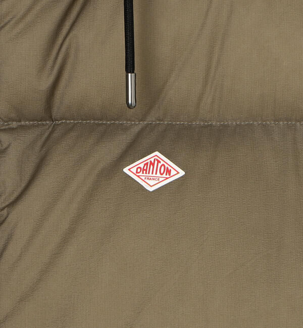 DANTON「DANTON | ナイロンリップストップ ダウンフードジャケット WOMEN」|ダウン|