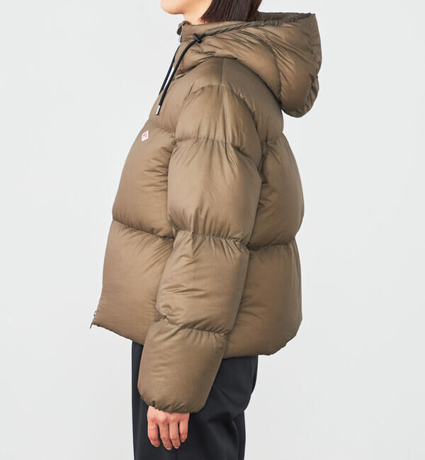 DANTON「DANTON | ナイロンリップストップ ダウンフードジャケット WOMEN」|ダウン|