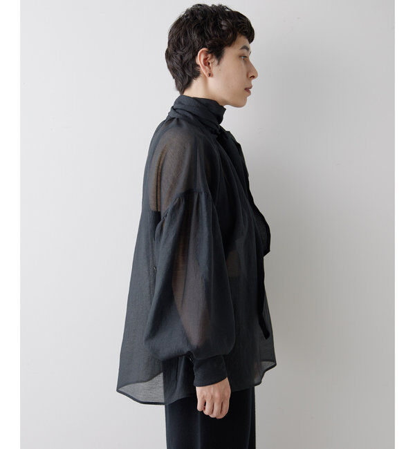  「オーガンザボウブラウス」|シャツ・ブラウス|