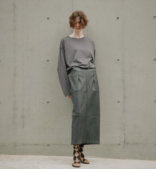  「【CEPIE./セピエ】レザースカート」|スカート|