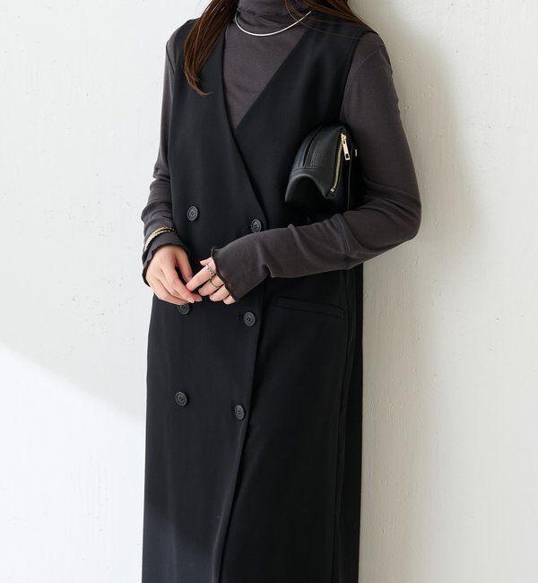  「フロントボタンジャンパースカート」|ワンピース|