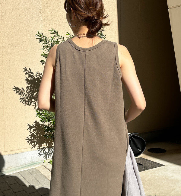  「【全骨格細見え】ブークレーダンボールタンクワンピース」|ワンピース|