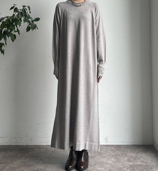  「【WEB限定】フェザーヤーンニットベスト＋ニットワンピースセット」|スーツ|