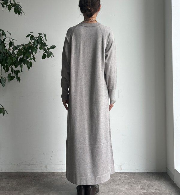  「【WEB限定】フェザーヤーンニットベスト＋ニットワンピースセット」|スーツ|