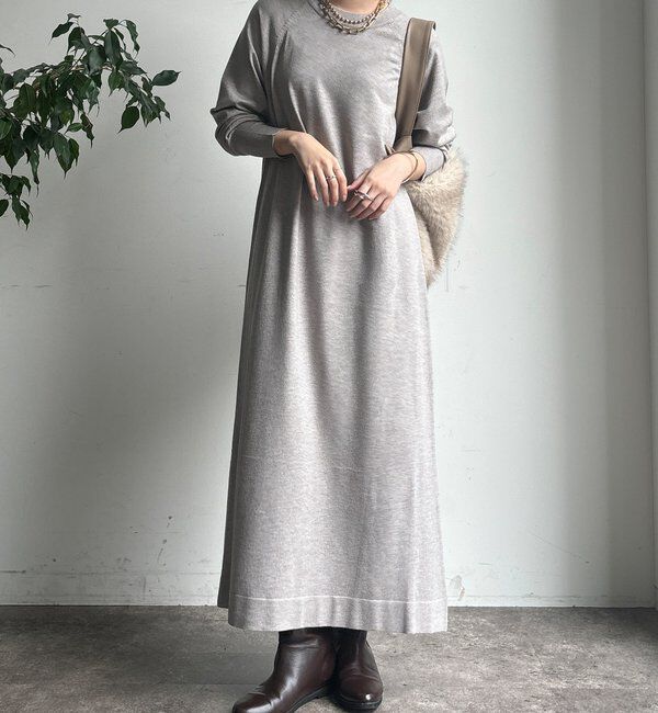  「【WEB限定】フェザーヤーンニットベスト＋ニットワンピースセット」|スーツ|