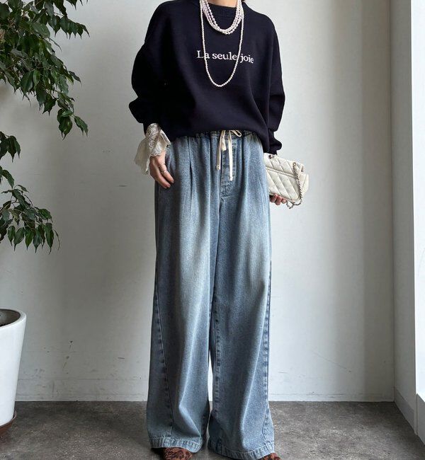  「【WEB限定】ロゴニット」|ニット・セーター|