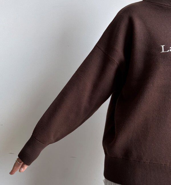 「【WEB限定】ロゴニット」|ニット・セーター|