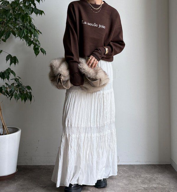  「【WEB限定】ロゴニット」|ニット・セーター|