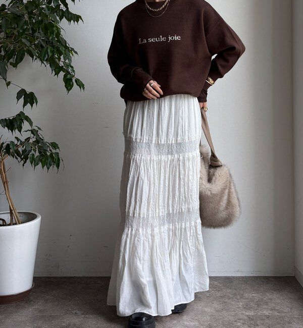  「【WEB限定】ロゴニット」|ニット・セーター|