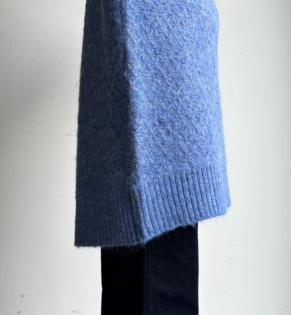  「【WEB限定】クロス編みタートルチュニック」|ニット・セーター|