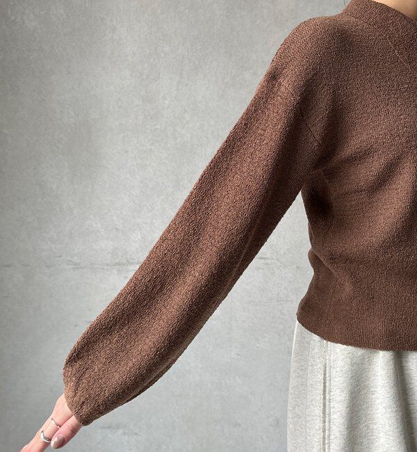  「【WEB限定】ブークレーポロニット」|ニット・セーター|