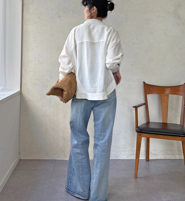  「棒タイスピンドルシャツ」|シャツ・ブラウス|