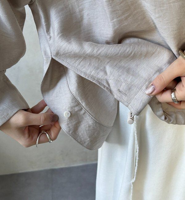  「棒タイスピンドルシャツ」|シャツ・ブラウス|