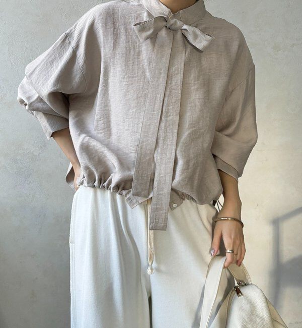  「棒タイスピンドルシャツ」|シャツ・ブラウス|