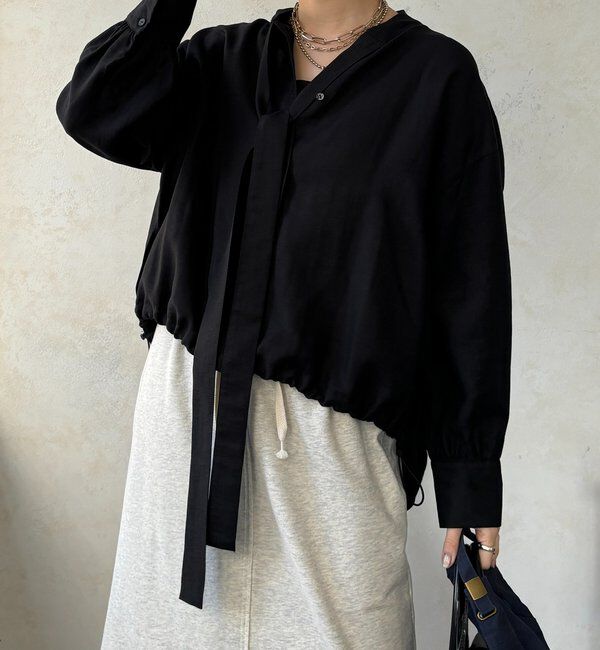  「棒タイスピンドルシャツ」|シャツ・ブラウス|