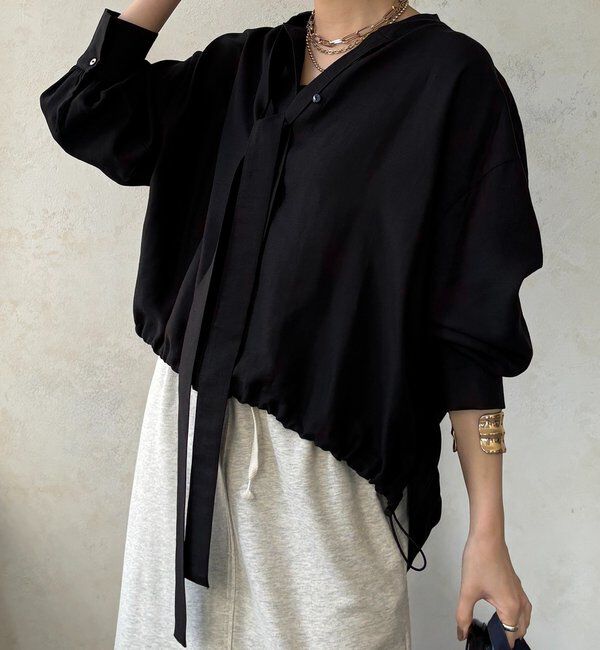  「棒タイスピンドルシャツ」|シャツ・ブラウス|