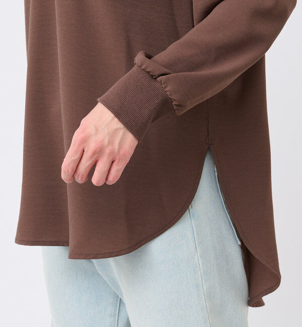  「【さらっと着やすい！/冷房・日焼け対策◎】ジョーゼットポケットブラウス」|シャツ・ブラウス|