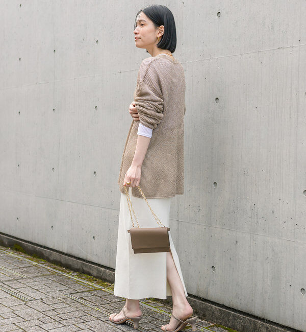  「【マイナス3kg/レビュー高評価☆】リブタイトスカート」|スカート|