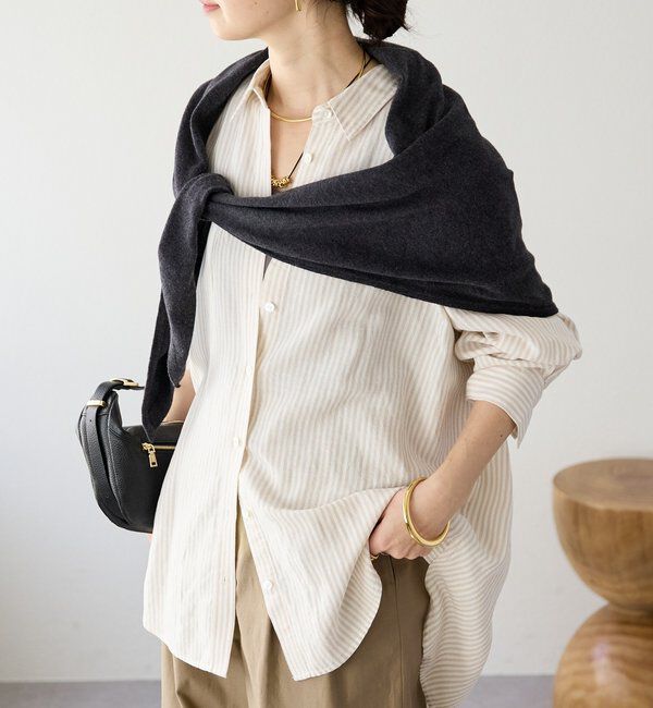  「【新色追加/リバイバル】【MONN.:.(モン)】サンカクストール」|ストール|