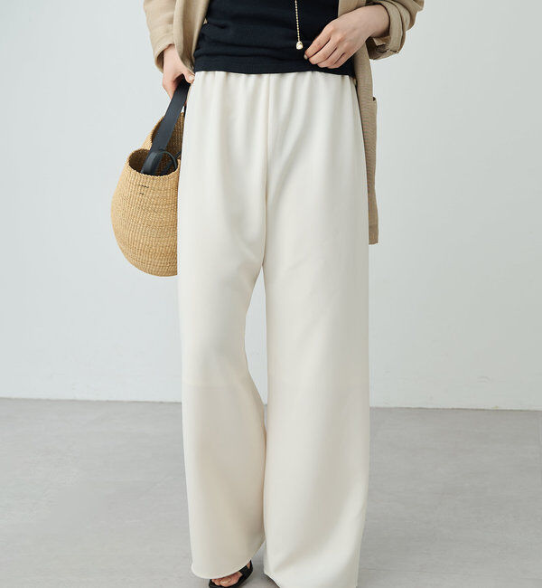  「【CHIKAコラボ】【美脚パンツ】ワイドドロストパンツ」|その他|