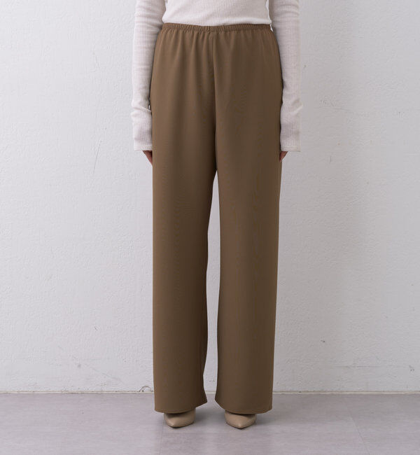  「【CHIKAコラボ】【美脚パンツ】ワイドドロストパンツ」|その他|