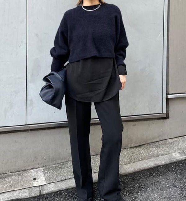  「ラウンドブラウスTee」|シャツ・ブラウス|