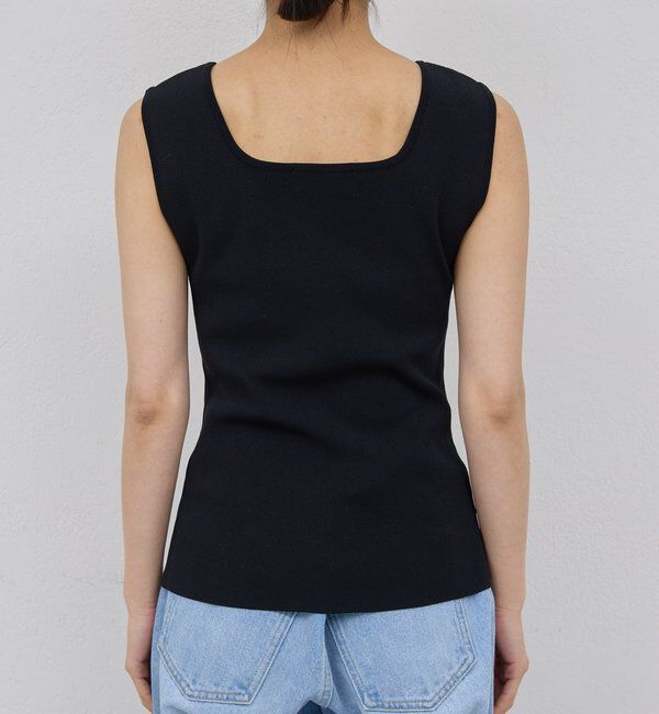  「スクエアネックタンク」|ニット・セーター|