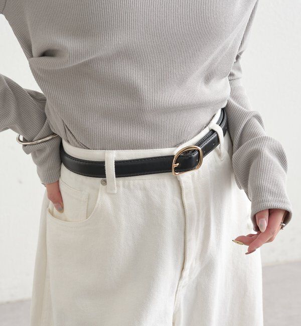  「カーブバックルベルト」|ベルト|