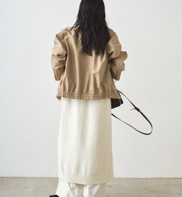  「フェイクレザージャケット」|ベスト・ジレ|