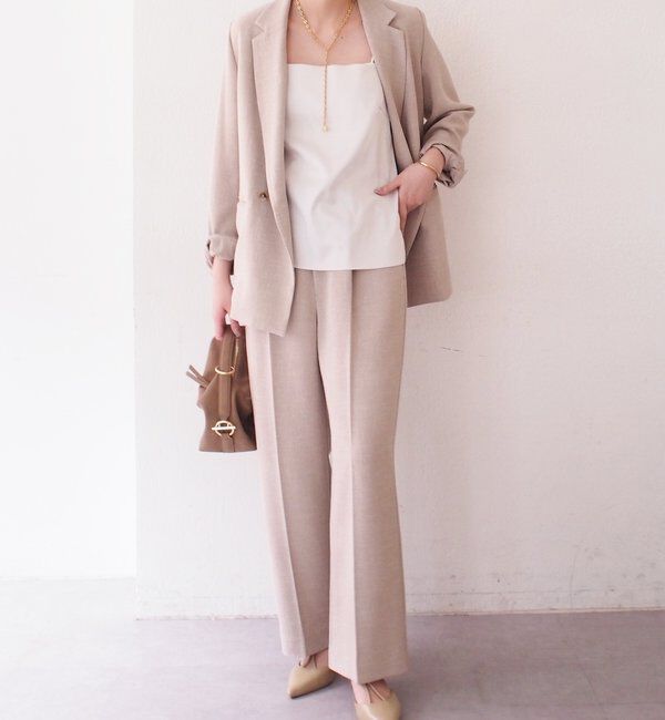  「【Atelier N5/アトリエヌメロサンク】サテンキャミ」|シャツ・ブラウス|