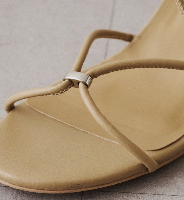  「【GALENA/ガレナ】メタルポイントヒールサンダル」|その他|