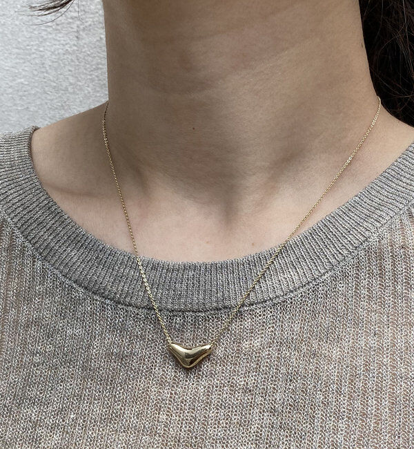  「【ベストセラー】〈GOLDY/ゴールディ〉ぷっくりトライアングルネックレス」|ネックレス|