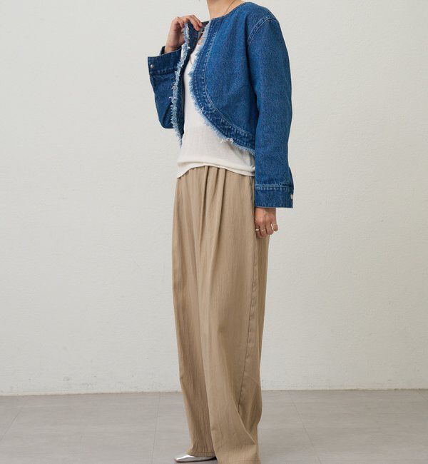  「【26SS予約】ショートデニムボレロ」|その他|