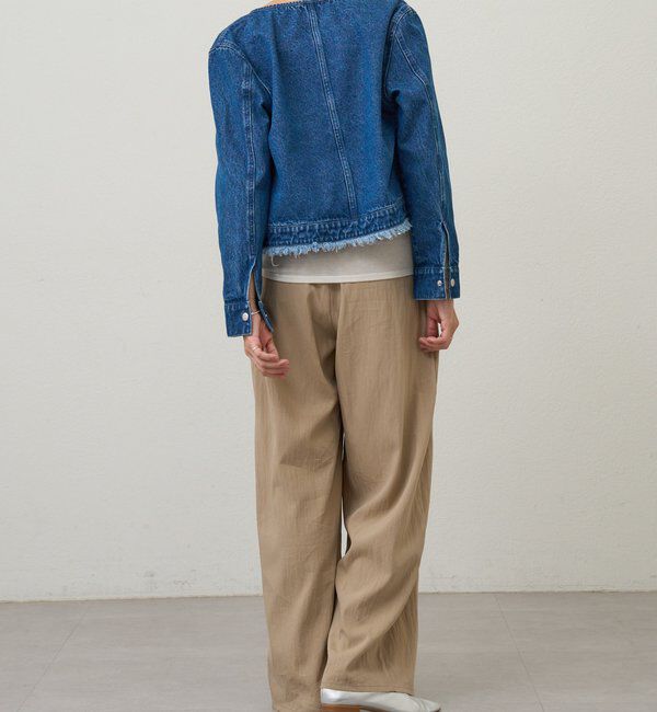  「【26SS予約】ショートデニムボレロ」|その他|