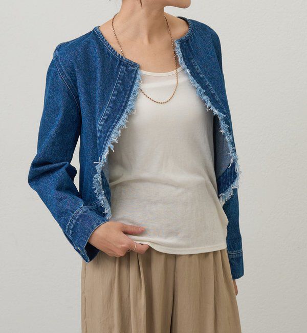  「【26SS予約】ショートデニムボレロ」|その他|