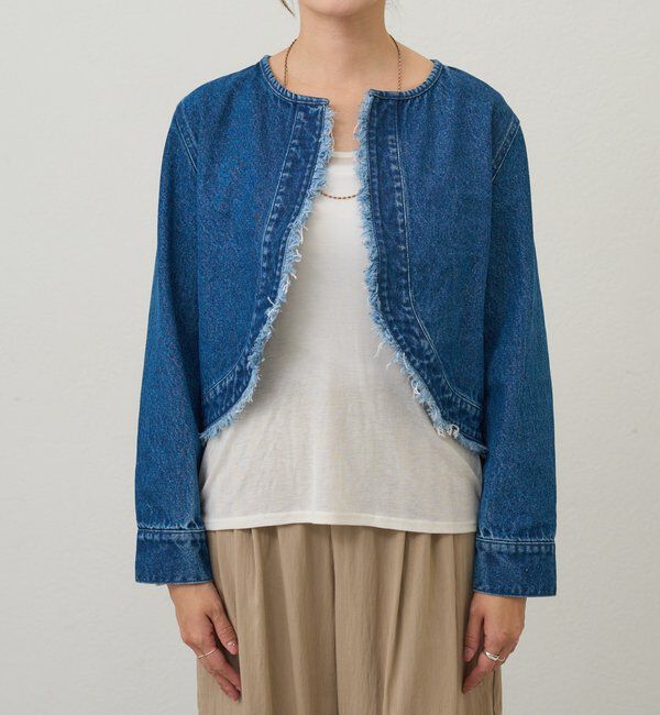  「【26SS予約】ショートデニムボレロ」|その他|